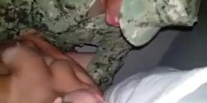 Soldier Fucks His Gf