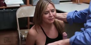 Blair Williams Is Fucked Rough By The Cop Who Caught Her