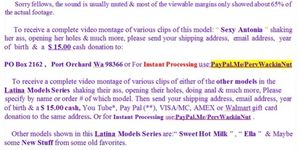 18th Latina Web Cam Models (Promo Series)