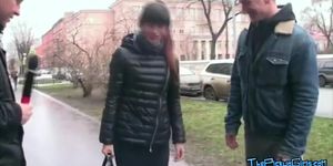 Russian Girl Earns Some Cash