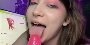 Touki00 Lingerie Dildo Blowjob Video Leaked