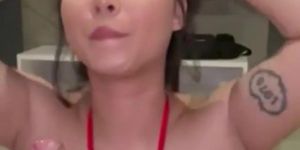 Asian Beauty Deepthroat Blowjob