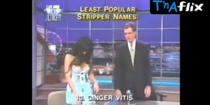 Demi Moore Breasts,  Underwear Scene  in Late Show With David Letterman