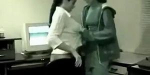 Lesbian Office Sex