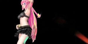 Vocaloid luka lamb strip MMD