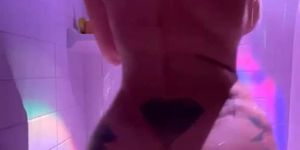 Dominican Milf Shower Tease