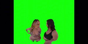 Green screen porn