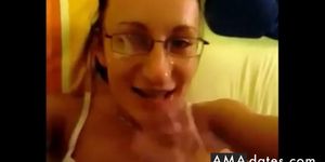 Amateur facial 164 pov