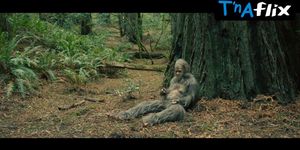 Riley Keough Breasts,  Prosthetic Scene  in Sasquatch Sunset