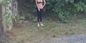 Karol Smith Gets Fucked in the Park