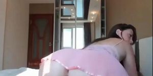 horny girl with big boobies loves teasing