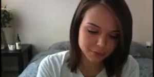 Shy Teen Masturbates to Orgasm For You