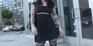 Great girl punk fetish during hardcore sex