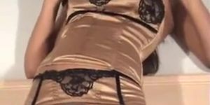 Ebony Big Nipples Gold