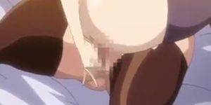 Bondage shemale anime bigboobs gets hot riding cock
