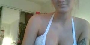 Dirty Blonde Strips And Teases