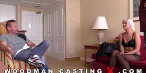 Woodman Casting X - Blonde Corinne's Casting: Anal, Tattoo, Piercing, & More