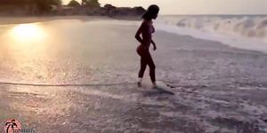 Cecilia Carrillo Micro Bikini Videoshoot