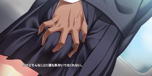 Sanae 1 Animated - Man'in Kairaku Densha ~In'yoku no Chikan Junkansen~