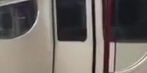 Masturbating in a London Underground train