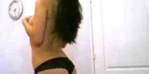 Beautiful teen striptease live adult porn show