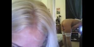 Sexy Blonde Camgirl Plays With Her Juicy Vagina