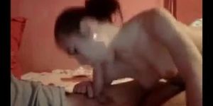 Horny Asian model worships dick on cam (Tiny Asian)