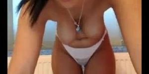 Cam girl with the perfect tits and ass