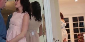 Naughty Daughter Jessica Rex Fucks Her Step-Dad As Mother Bakes