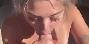 blowjob and facial for hot blonde teen I found her at meetxx.com