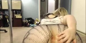 Hot Curvy Webcam Slut Does Great Show 8