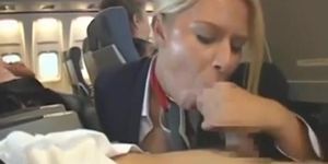 Sexy flight attendants (Riley Evans, Natalie Norton)