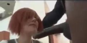 Hot Redhead Blowjob