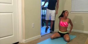 Yoga Girl gets creampied