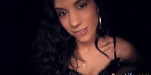 Latina teen boobs jizzed