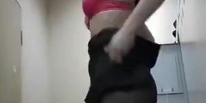 Catches Girls Changing in Dressing Room