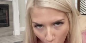Thick Blonde Wife Blowjob And Ride Big Cock I Found Her At Meetxx.Com