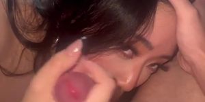 Busty Asian Teen Sucking Cock And Titsjob I Found Her At Hookmet.Com