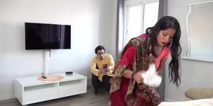 Niks Indian - Huge Tits Maid Fucked By Saheb 01