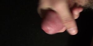 HD Close up jacking my cock with squirting cumshot