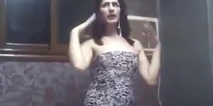 Egyptian Crossdresser Dances in Amateur Video