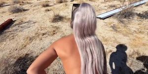 Hayley Davies Fucking In Desert