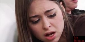 TIGHT AND SEXY TEEN RILEY REID SITTING ON A STIFF ERECTION