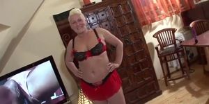 Silk Panties And High Heels Used By This Old Whore (Real deal)
