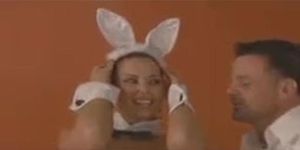 Busty Girl in Bunny Costume! Bunny Girl