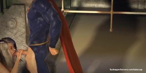 3D SUPERMAN FUCKS PERFECT BLONDE MILF IN HER SWEET VAGINA