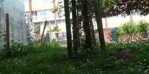 Teen Babes Masturbating In A Public Park