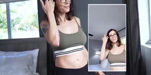 Mommy with tattoos is ready to let him pound her pussy