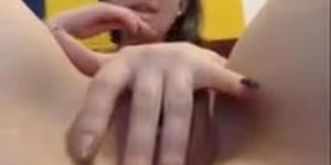 Pussy Fingering Close Up Live