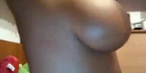 Black busty girl live adult webcam